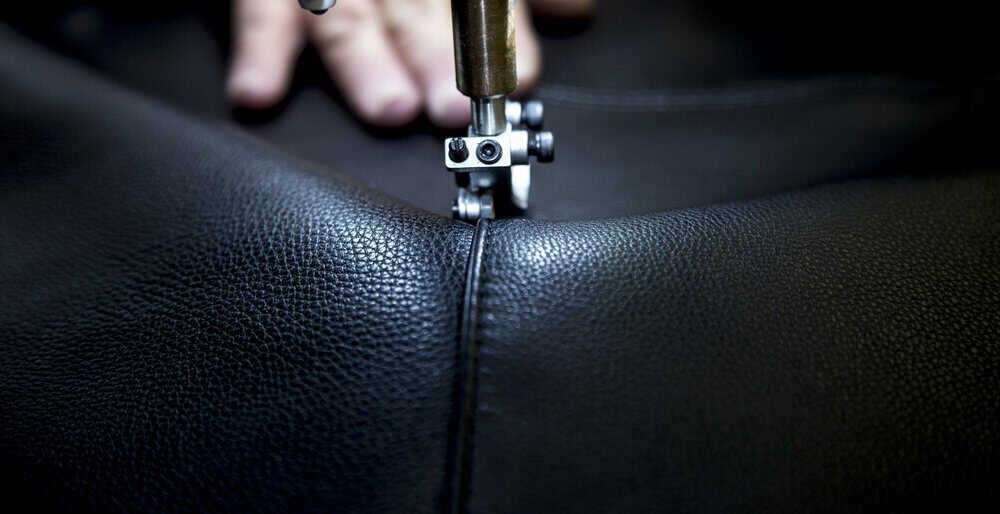 Leather closeup Leather closeup